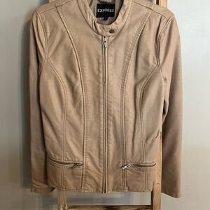 Express Women's Beige Utility Jacket